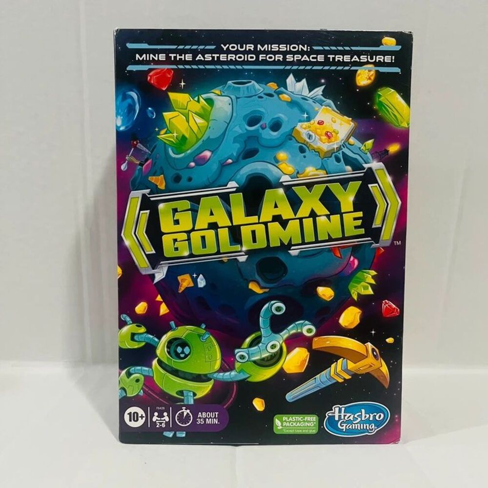 Hasbro Galaxy Goldmine Game New Sealed Family Strategy Space Sci-Fi Board Game